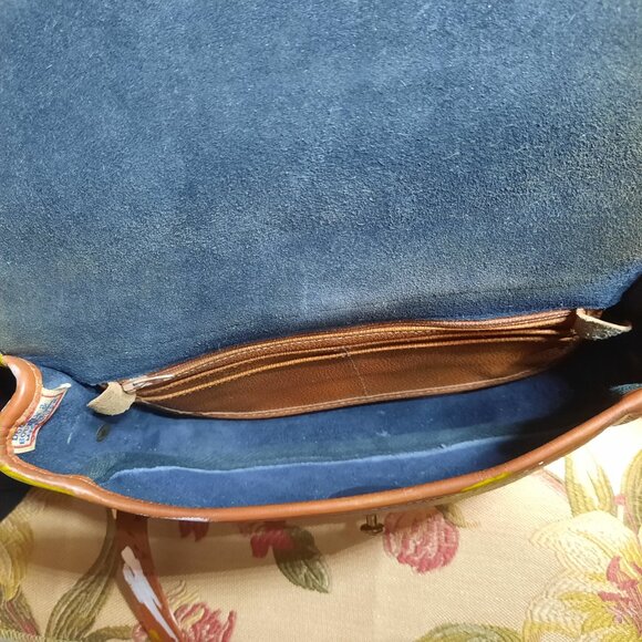 Dipinta Inspired Hand Painted Leather Dooney & Bourke Cavalry Trooper - Picture 12 of 15